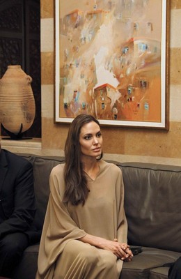 Angelina Jolie in Lebanon